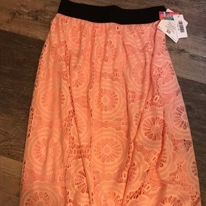 Lace Lola skirt - peach 🍑 - NWT